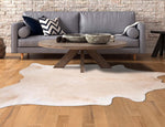 Tan Cowhide Rug - Large