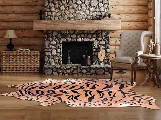 Bengal Printed Cowhide Rugs