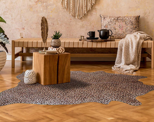 Leopard Printed Cowhide Rugs