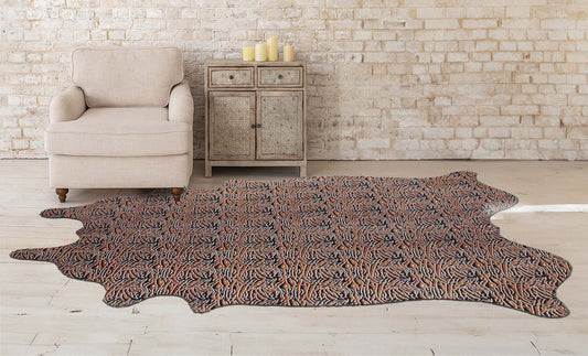Safari Zebra Cowhide Rugs