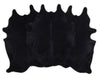 Midnight Black Cowhide Rug - Large