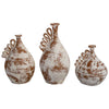 Swirling Sands Clay Vases - Set of 3