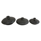 Black Sands Clay Vessels - Set of 3