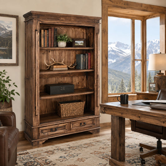 Manny Bookcase - Brown
