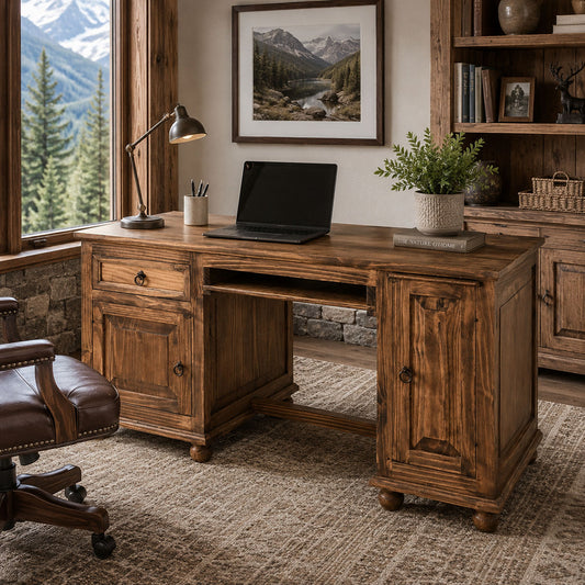Desert Bluff Desk - Brown