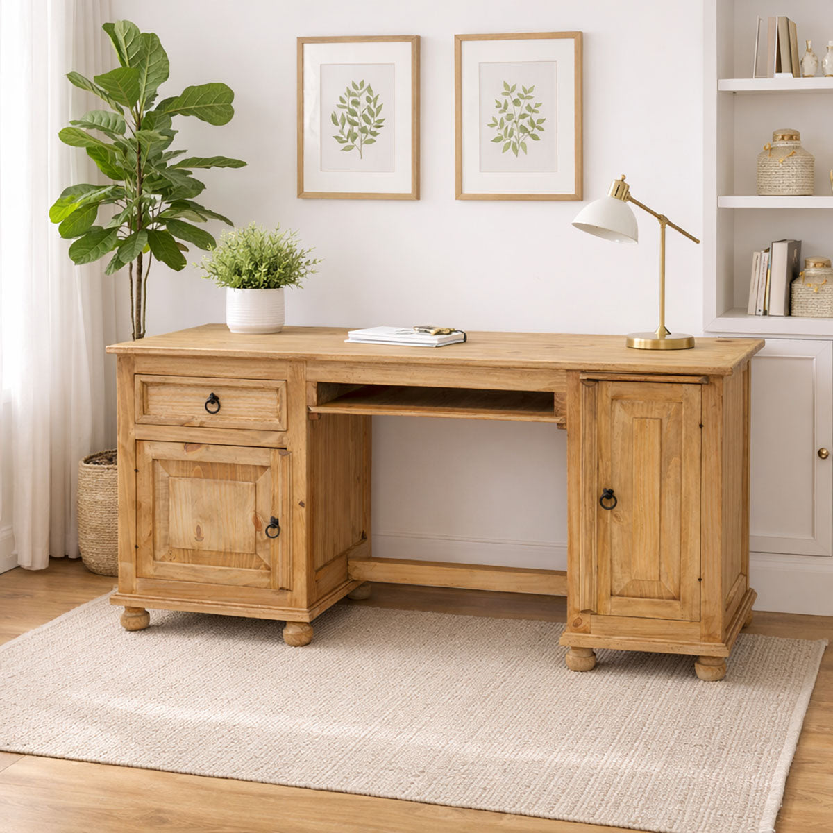Desert Bluff Desk - Honey
