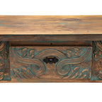 Laredo Carved Console Table