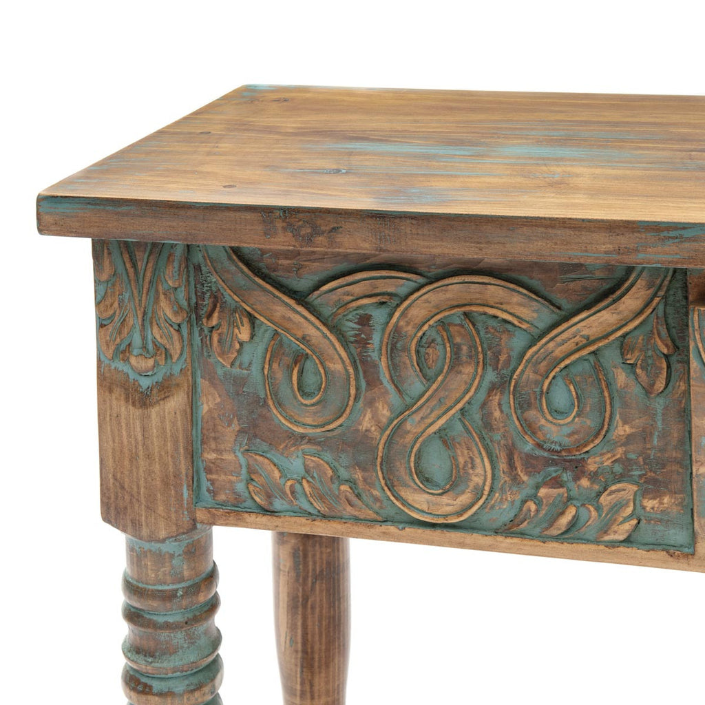 Laredo Carved Console Table