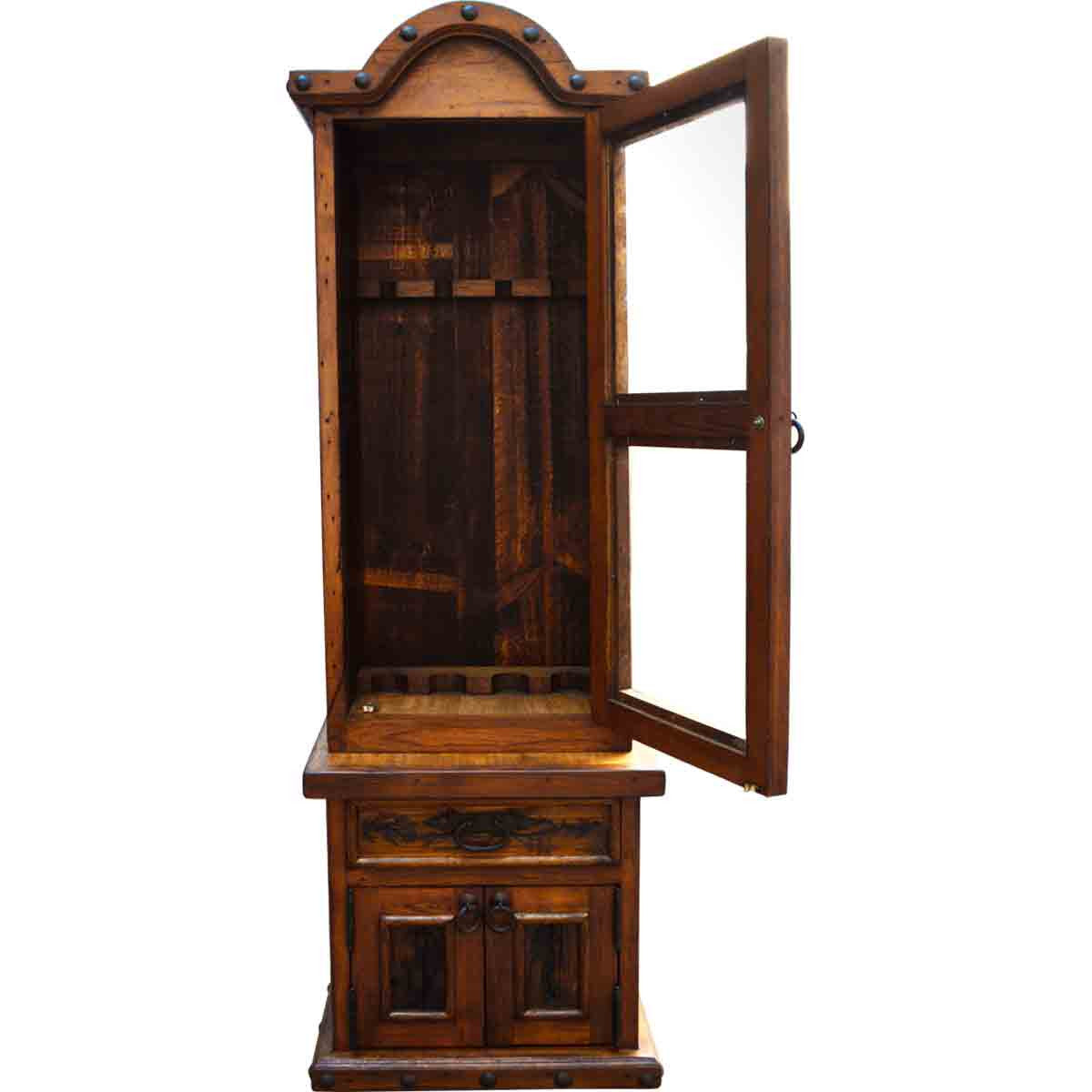 Rancho Reclaimed Wood Gun Cabinet