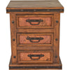 Natural Patina Copper Nightstand