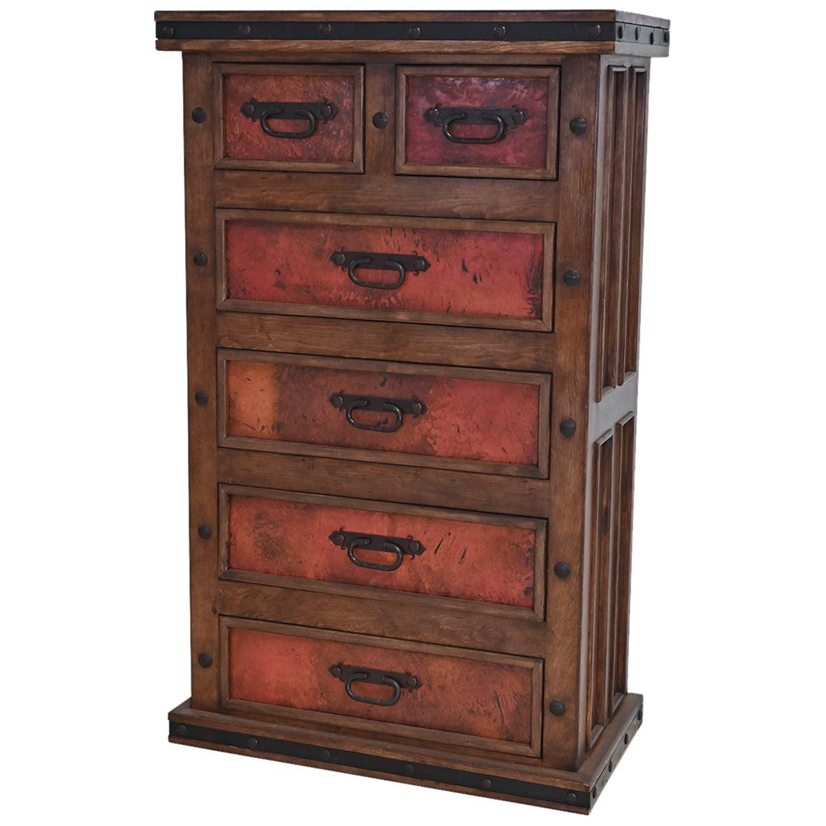 Natural Patina Copper Chest