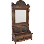 White River Hall Tree with Mirror