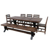 Lakeshore Walnut Dining Table - 6 Foot