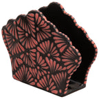 Sun Country Talavera Napkin Holder - Black & Pink