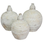 Heritage Clay Pots - Set of 3