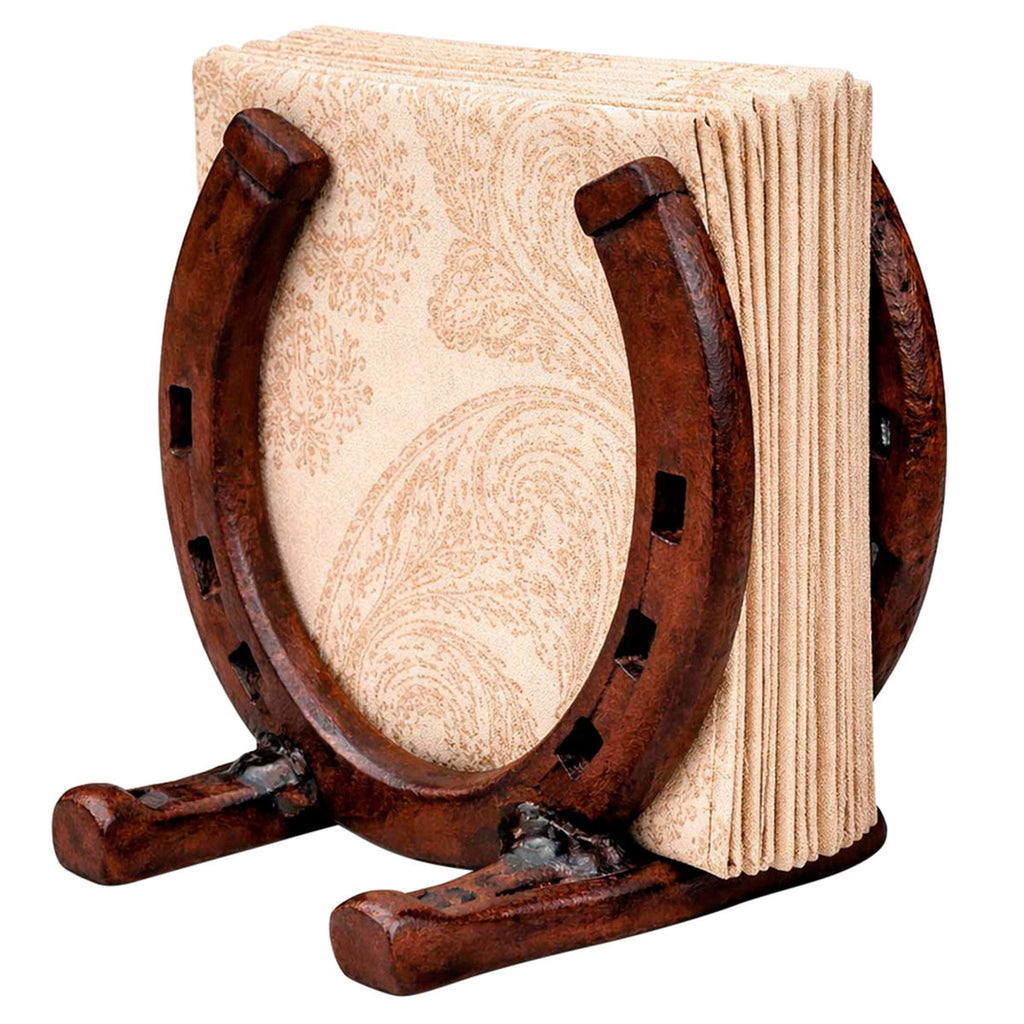 Lucky Horseshoe Napkin Holder