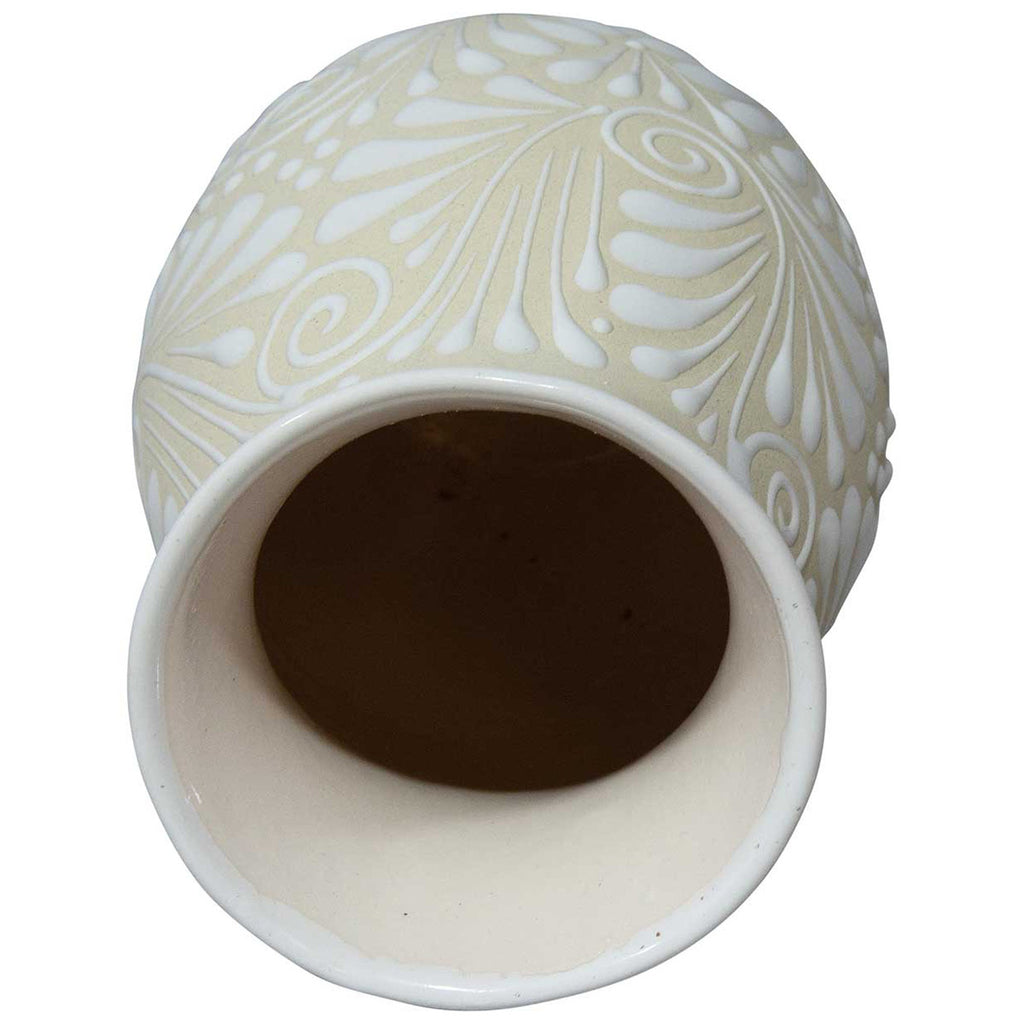 Desert Bloom Terracotta Clay Vase