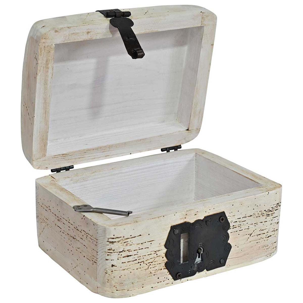 Keepsakes Collection Wooden Trinket Box