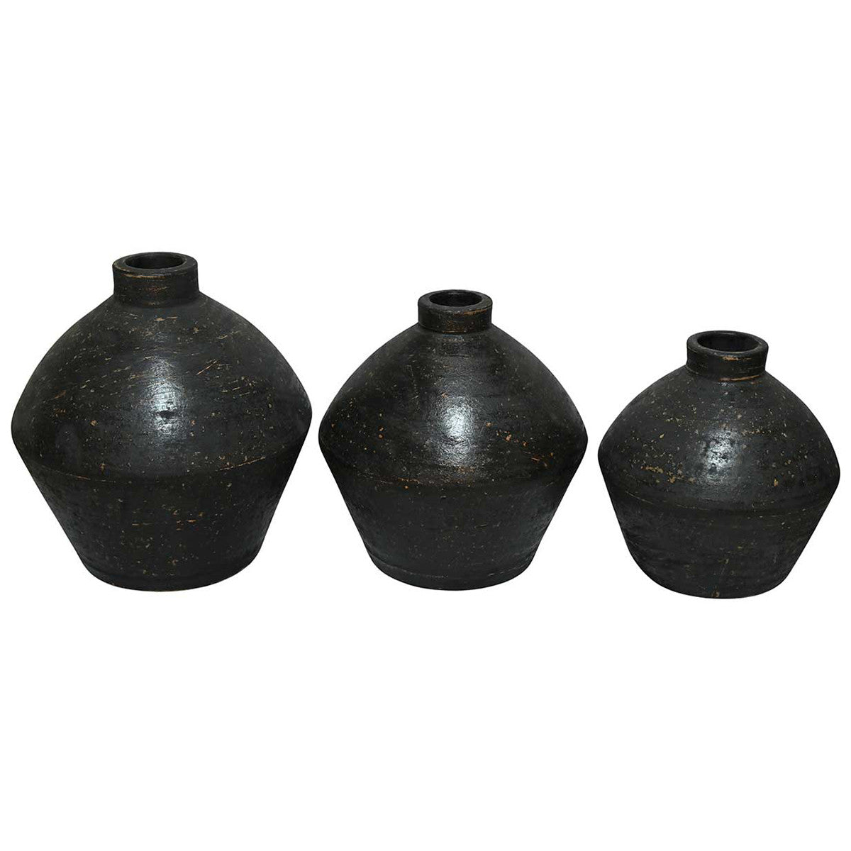 Black Canyon Clay Pots - Set of 3