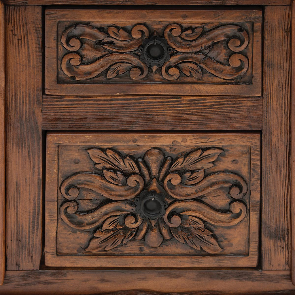Santa Fe Carved Buffet / Console Table