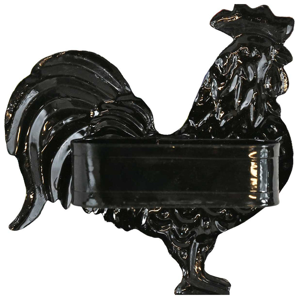 Tin Rooster Napkin Rings - Set of 6