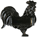 Tin Rooster Napkin Rings - Set of 6