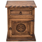 Starlight Rope Brown Nightstand - Right