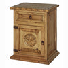 Starlight Rope Honey Nightstand - Left