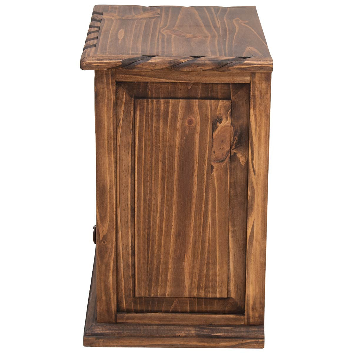 Starlight Rope Brown Nightstand - Left