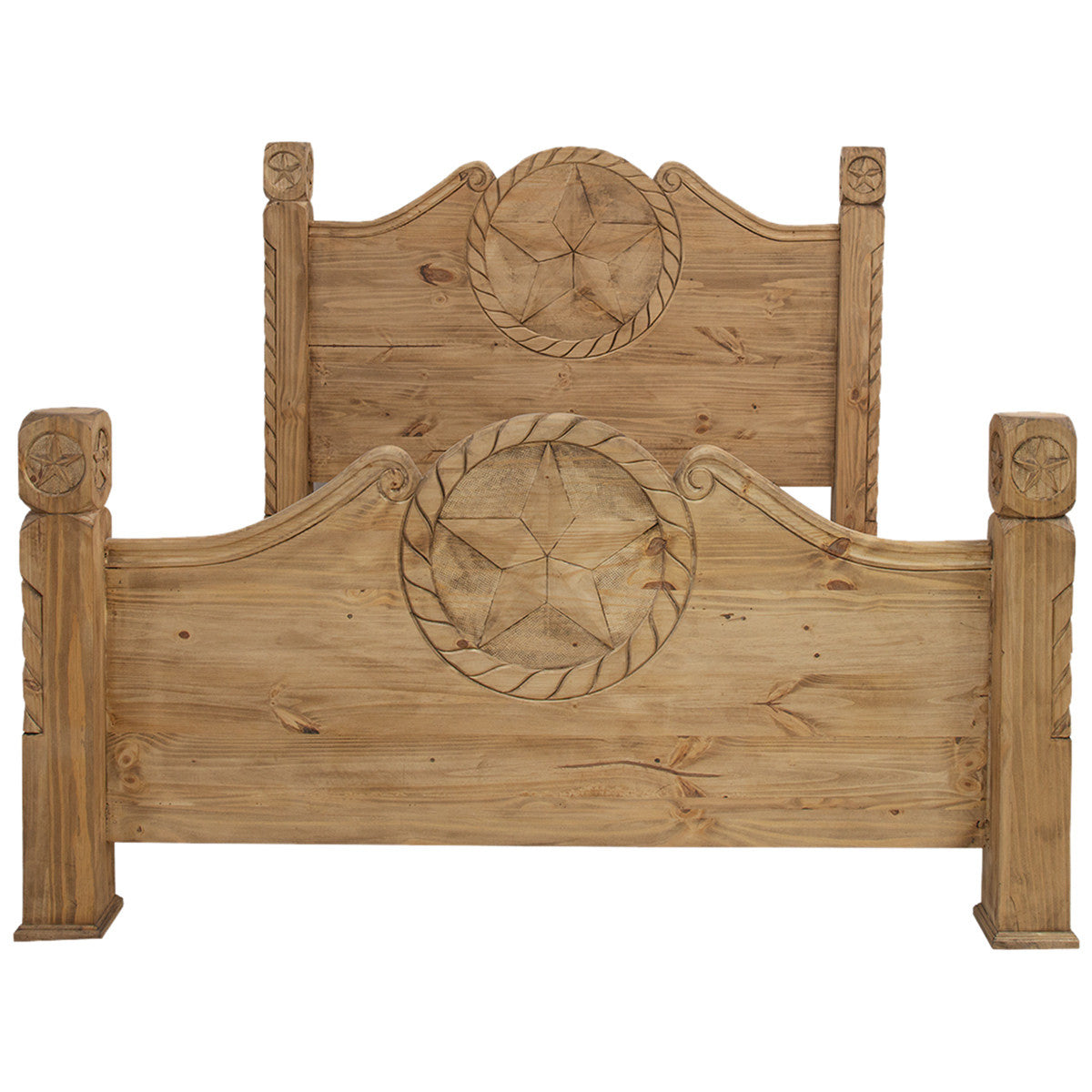 Basin Stars Honey Bed - Queen