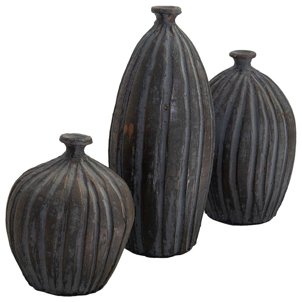 Vail Clay Vases - Set of 3