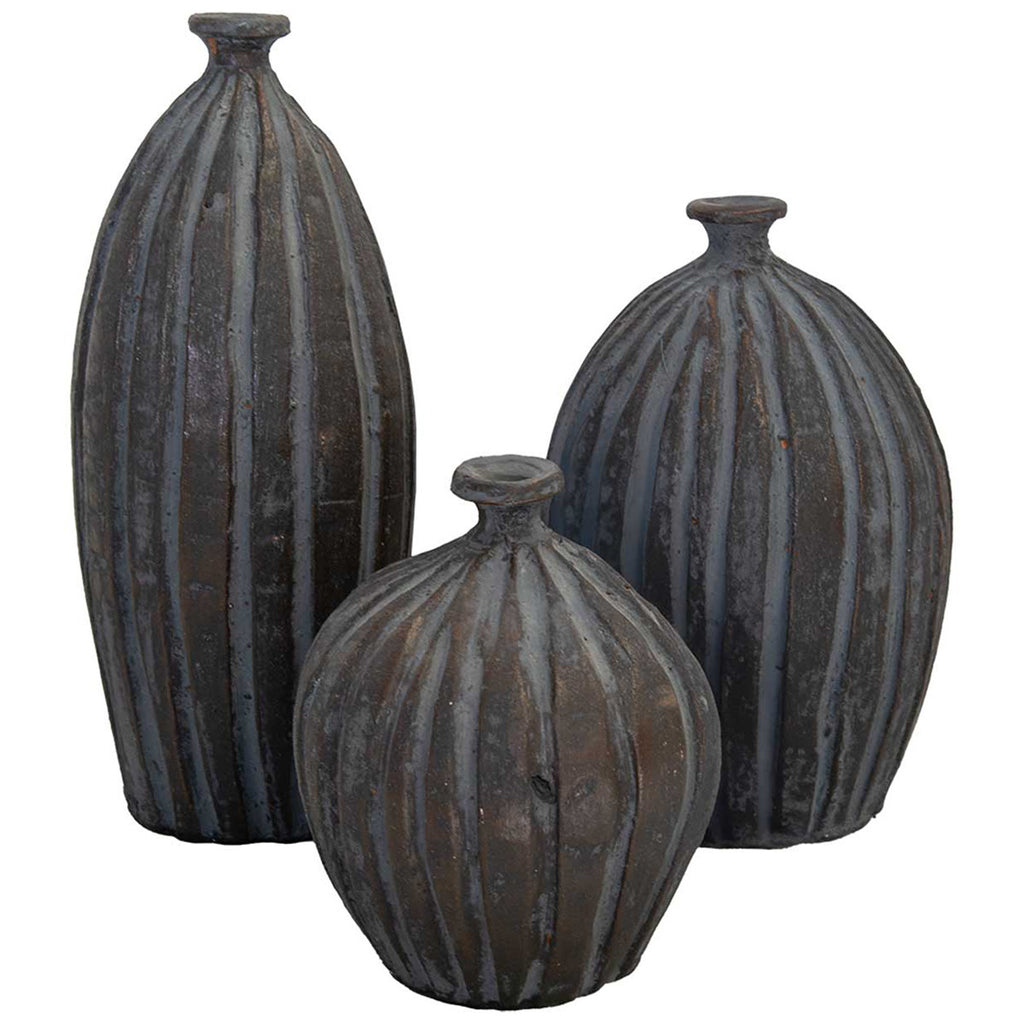 Vail Clay Vases - Set of 3