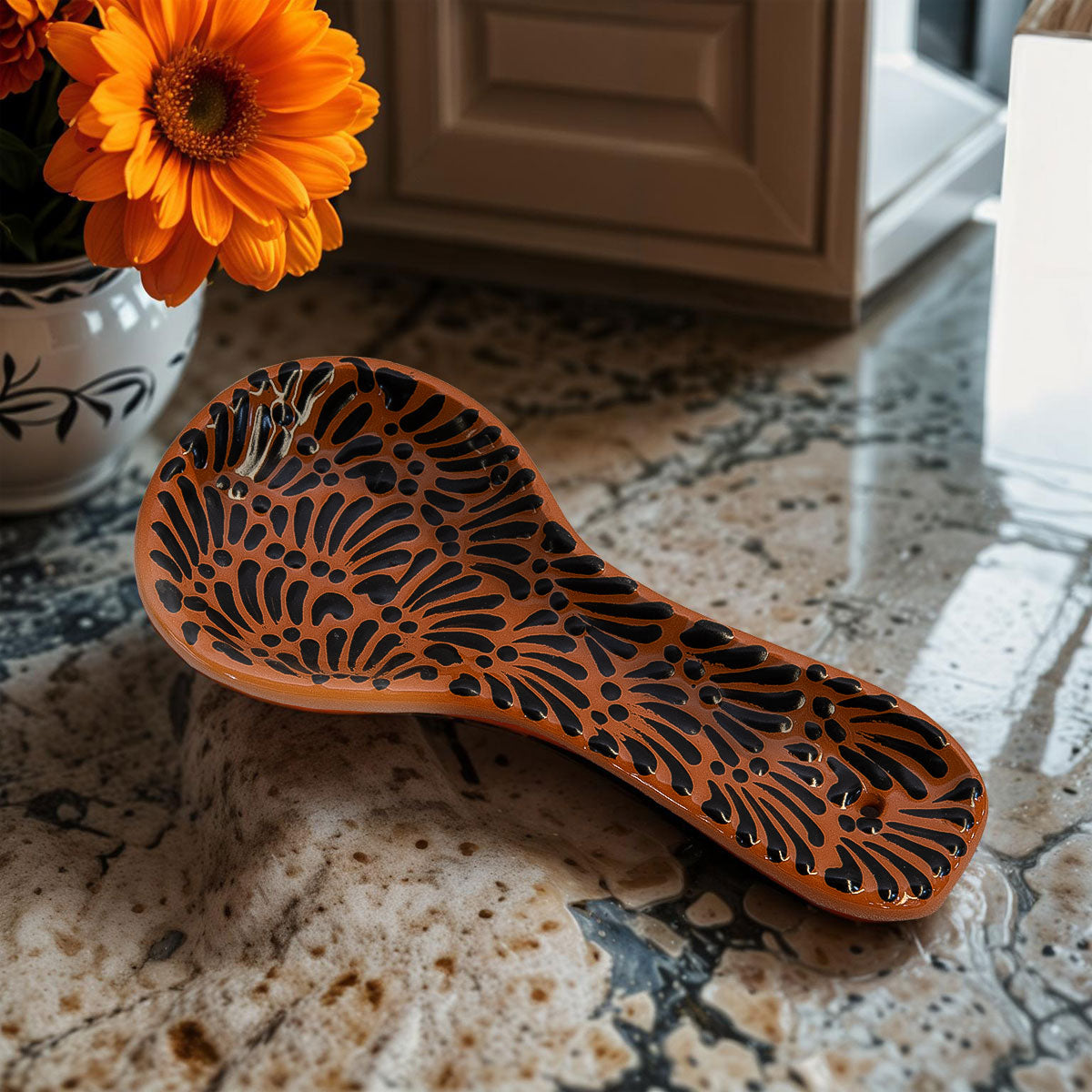 Baja Talavera Spoon Rest