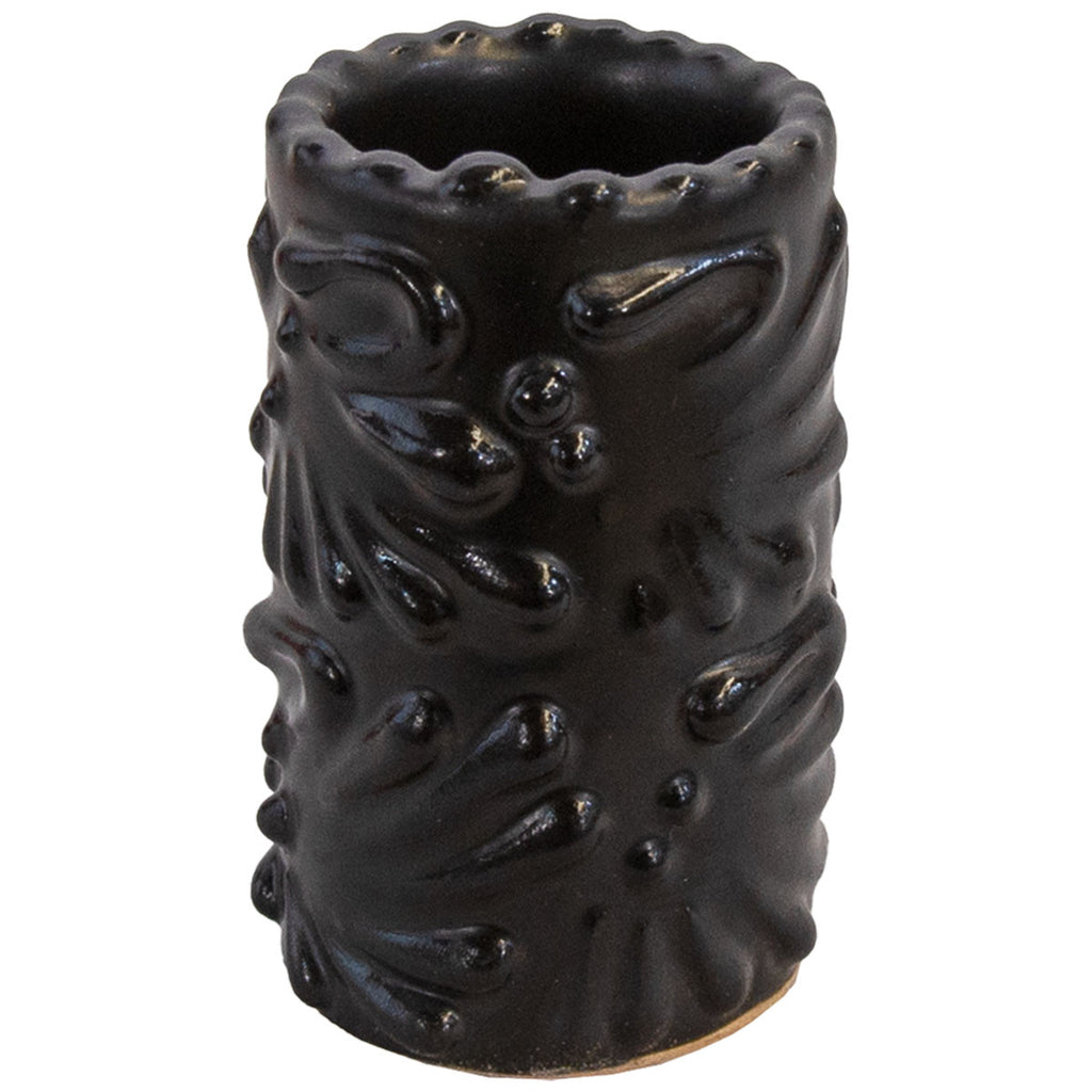 Talavera Hues Black Shot Glass - Set of 6