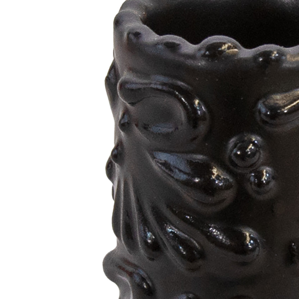 Talavera Hues Black Shot Glass - Set of 6