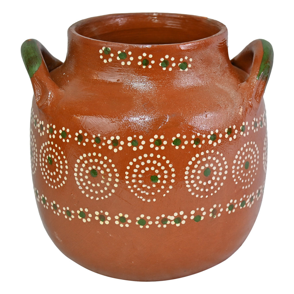 Daisy Fields Clay Pot