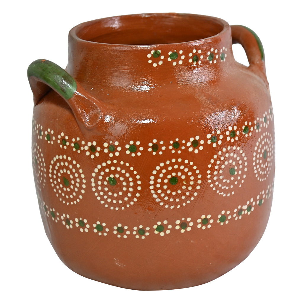 Daisy Fields Clay Pot