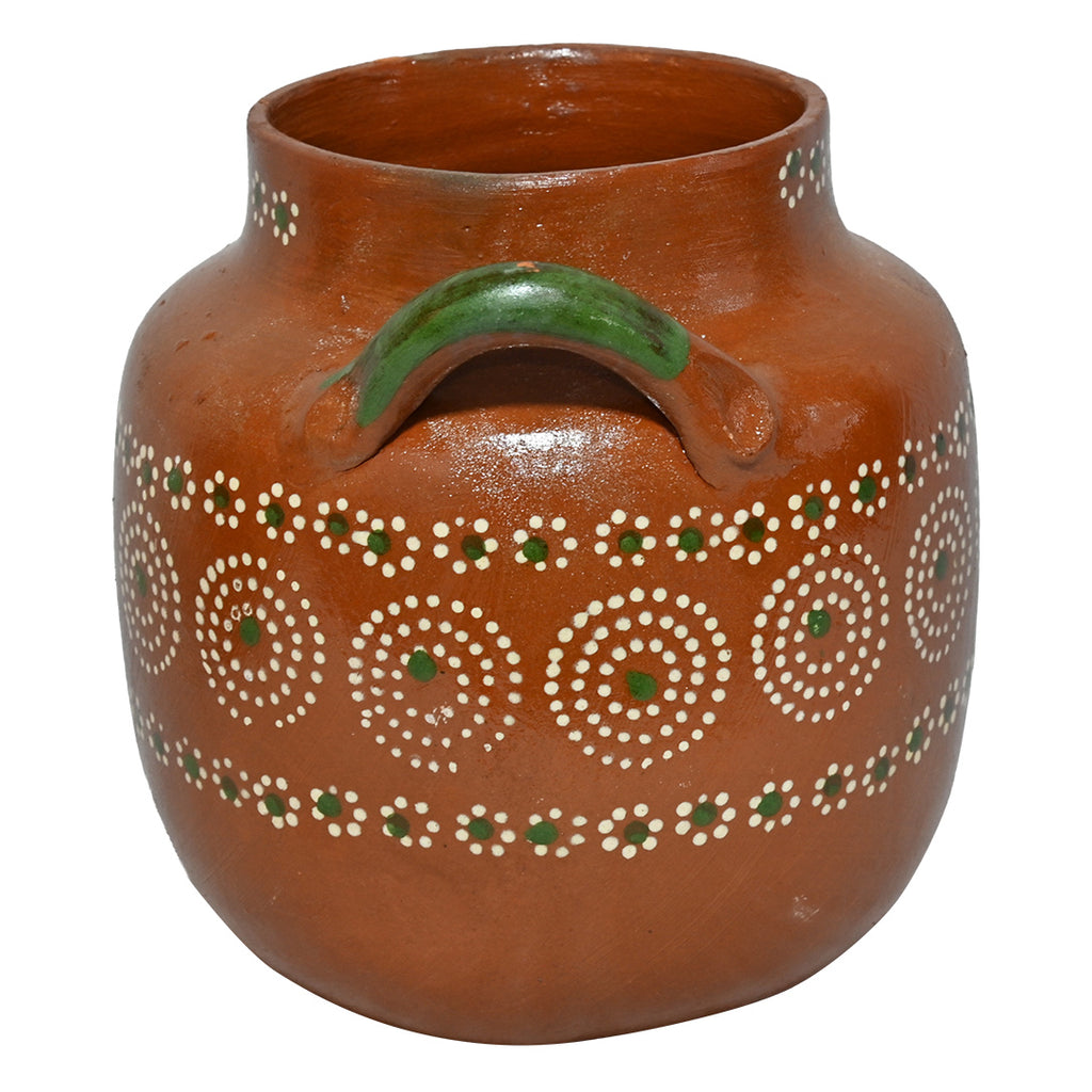 Daisy Fields Clay Pot