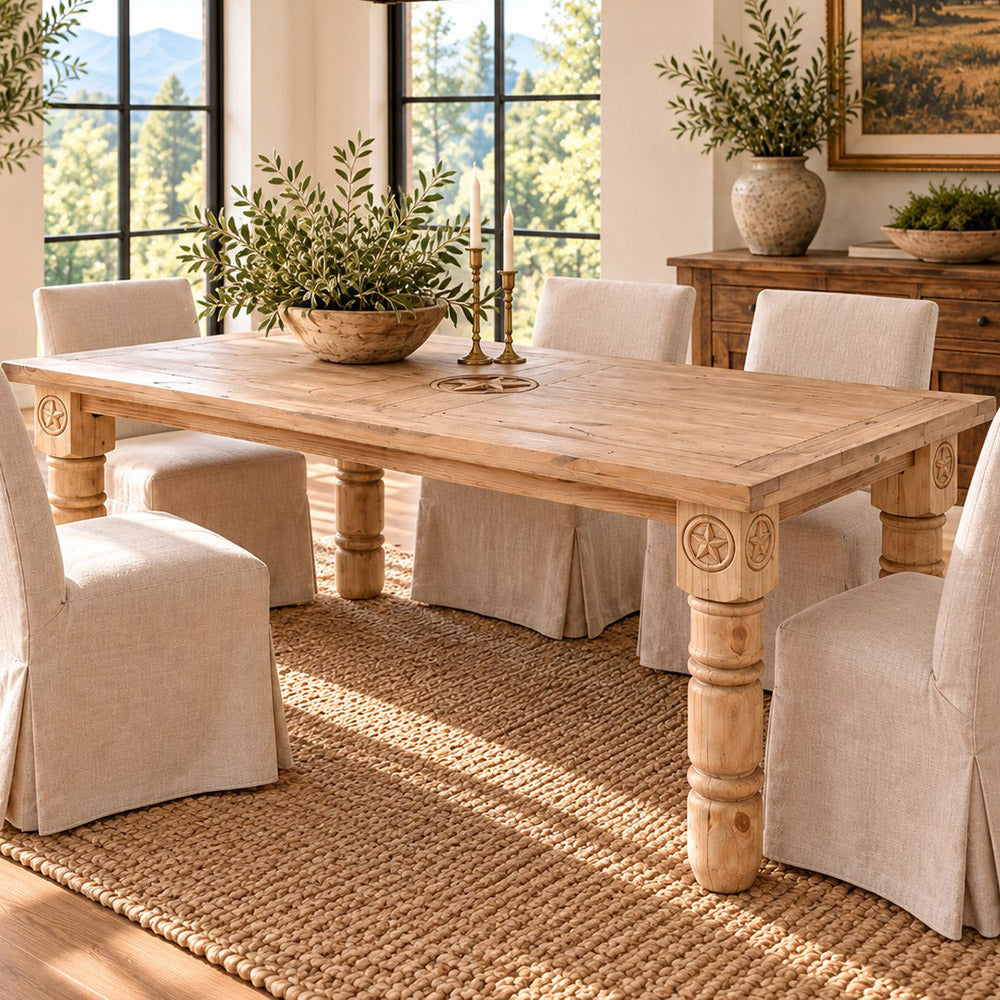 Star Dining Table - 72 Inch