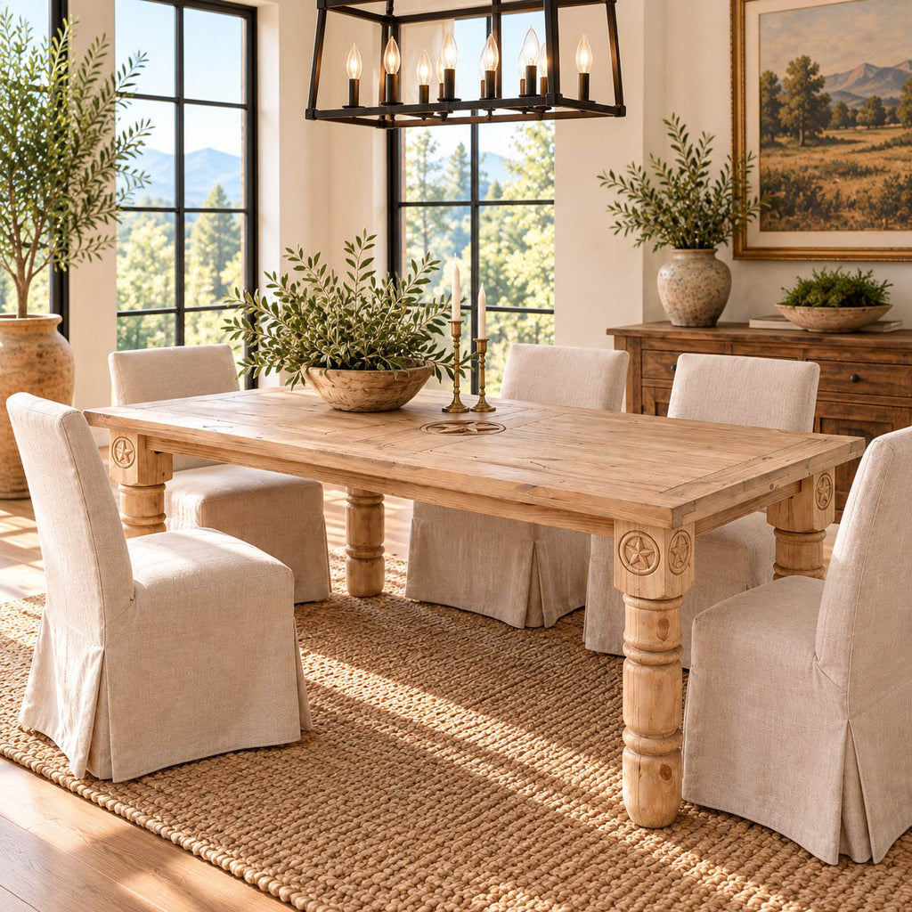 Star Dining Table - 72 Inch