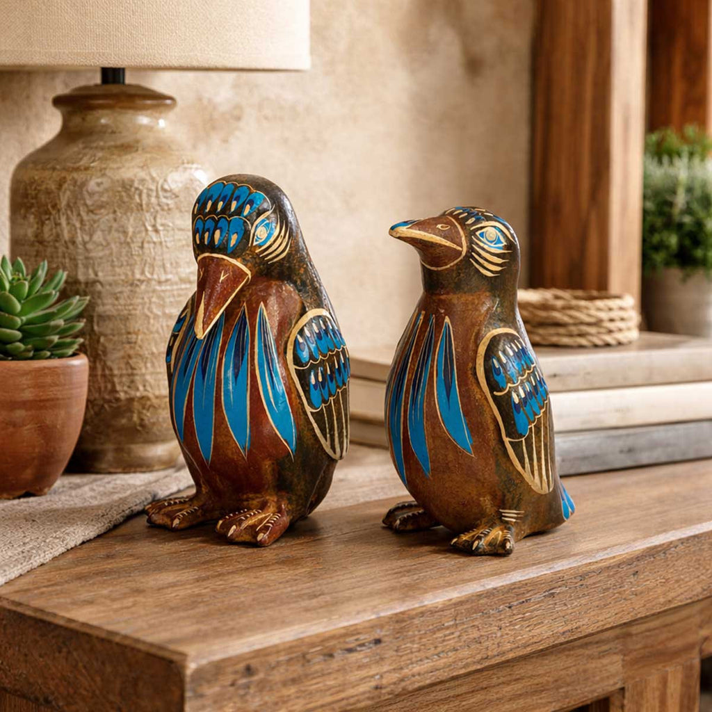 Cheeky Penguin Sculptures - Set of 2