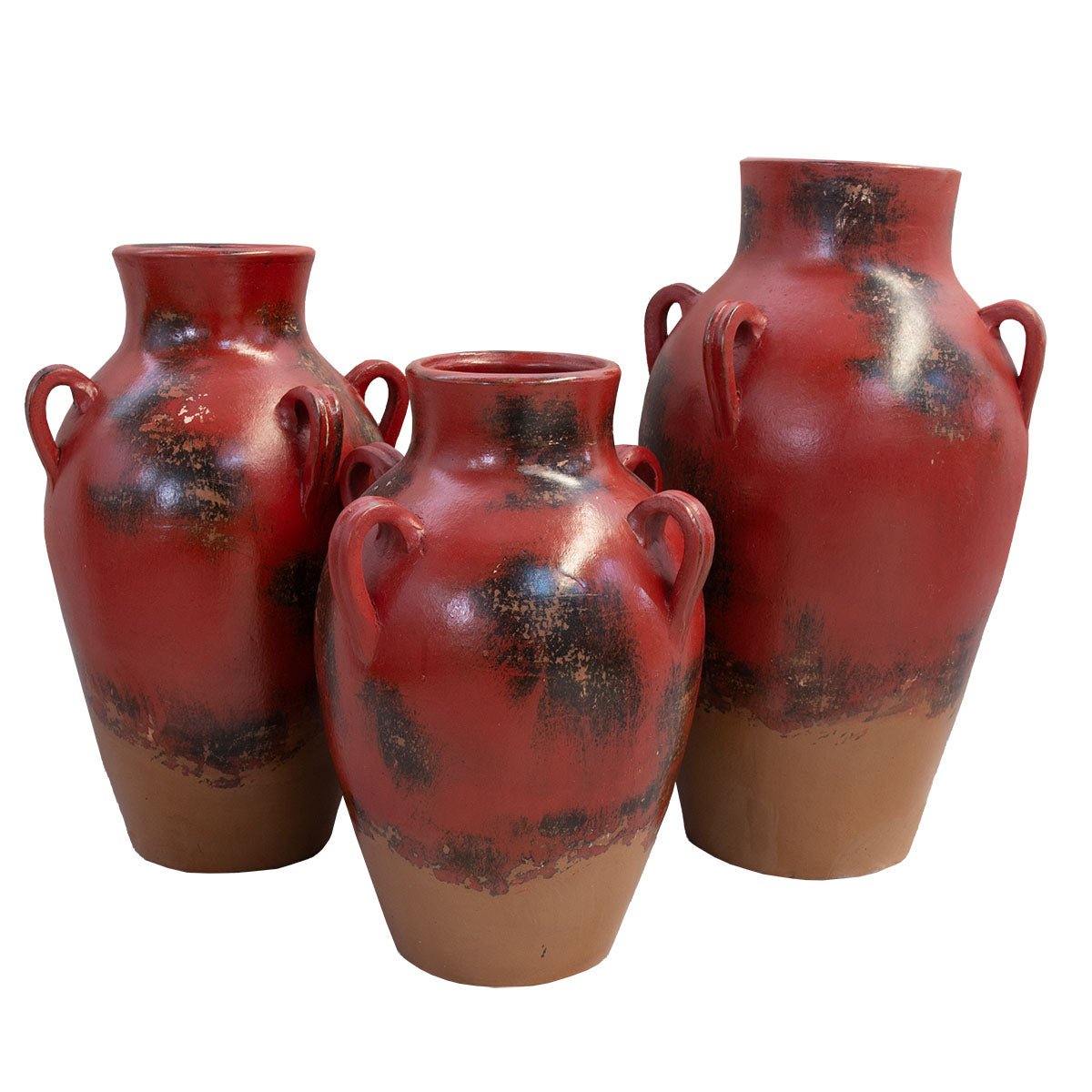 Canyon Ridge Clay Vases - Set of 3