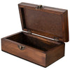 Wood And Ceramic Tile Trinket Box