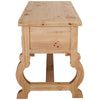 Hawkins Five Drawer Desk - Natural Finish