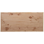 Hawkins Five Drawer Desk - Natural Finish