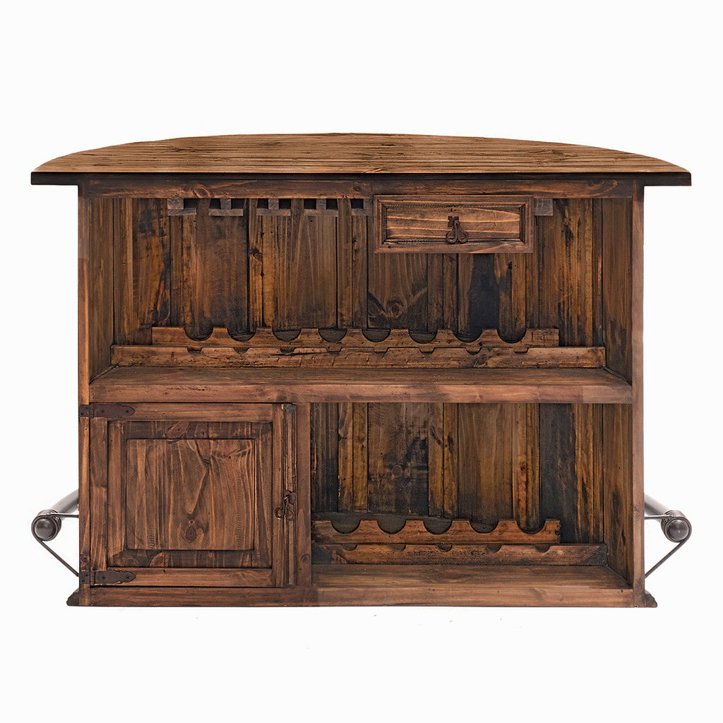Half Circle Bar with Footrail - Medio Finish