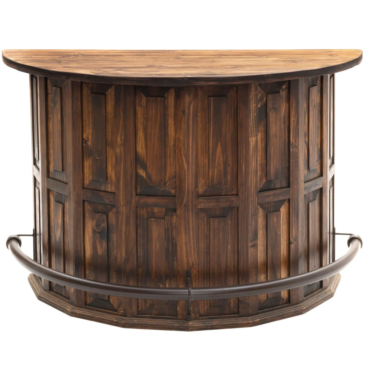 Half Circle Bar with Footrail - Medio Finish