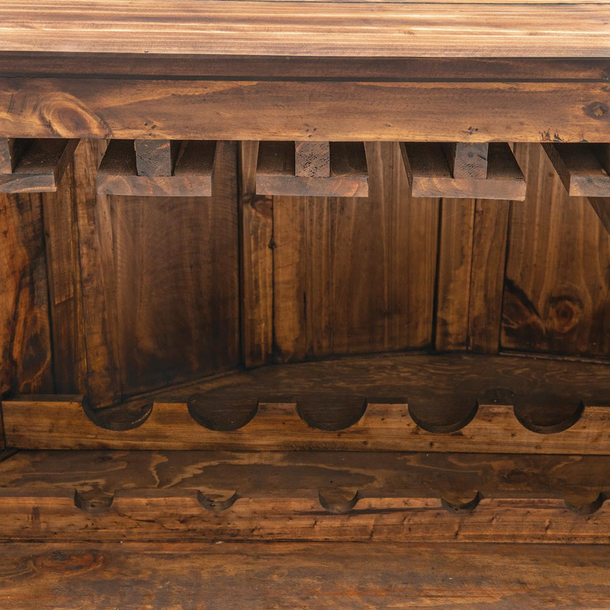 Half Circle Bar with Footrail - Medio Finish