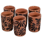 Southwest Hues Clay Shot Glasses - Set of 6