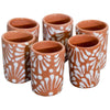Southwest Hues Clay Shot Glasses - Set of 6